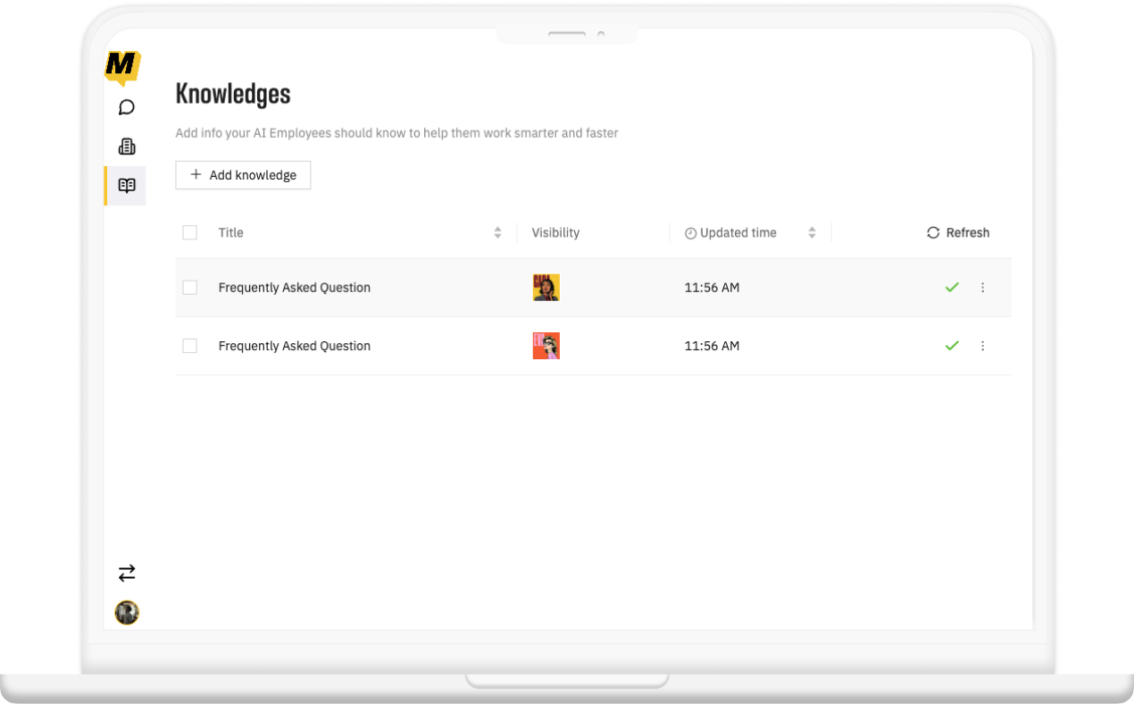 User Feedback